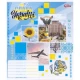 Зошит кольоровий 18 аркушів, клітинка 3606 N