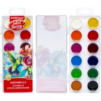 Фарби акварельні Art Berry, 12 кольорів EK 41724 Фарби акварельні Art Berry, 12 кольорів EK 41724
