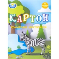 Кольоровий картон А4 7арк. двосторонній ТМ Тетрада ТЕ251