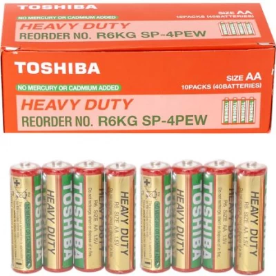Батарейка Toshiba R06 Heavy Duty SP -4PEW 6477651 Батарейка Toshiba R06 Heavy Duty SP -4PEW 6477651