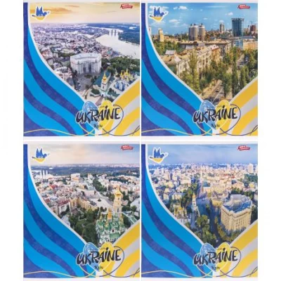 Зошит кольоровий 48 аркушів, клітинка 3782 N Зошит кольоровий 48 аркушів, клітинка 3782 N