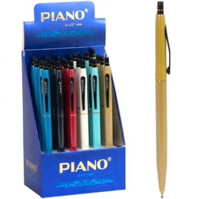 АКЦІЯ! Ручка масляна PIANO автоматична PS-008 синя АКЦІЯ! Ручка масляна PIANO автоматична PS-008 синя
