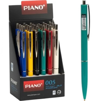 АКЦІЯ! Ручка масляна PIANO автоматична PS-005 синя АКЦІЯ! Ручка масляна PIANO автоматична PS-005 синя
