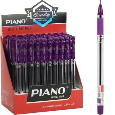 АКЦІЯ! Ручка масляна Finegrip PIANO PT-111 фіолетова АКЦІЯ! Ручка масляна Finegrip PIANO PT-111 фіолетова