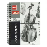 Альбом для ескізів А5 60 аркушів, 160 г/м² Sketch Book ETBZ-001-16K на спіралі Альбом для ескізів А5 60 аркушів, 160 г/м² Sketch Book ETBZ-001-16K на спіралі