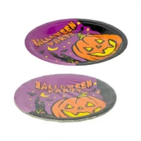 Набір паперових тарілок Halloween D18см 10шт 62-7