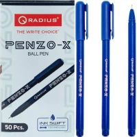 Ручка PENZO - X 1000м  RADIUS 50 штук 505769 синя