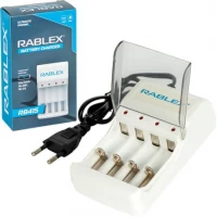 Зарядний пристрій RABLEXдля Ni-MH/Ni-Cd/ AA/AAA акумуляторів RB415