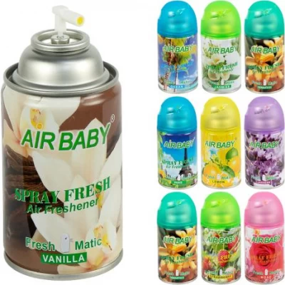 Освіжувач повітря автоматичний 300мл змінний балон AIR BABY 1801-AB Освіжувач повітря автоматичний 300мл змінний балон AIR BABY 1801-AB