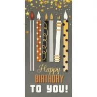 Конверт для грошей вітальний Happy birthday to you! КВ 24-167