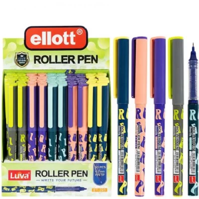 Ручка капілярна Ellott Roller Pen ET-293-50 синя Ручка капілярна Ellott Roller Pen ET-293-50 синя