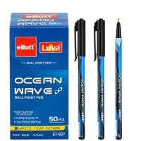 Ручка кулькова Ellott ET-827-50 Ocean Wave синя