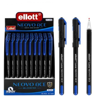 Ручка кулькова Ellott ET-1203Z-50 Neovo Ace синя Ручка кулькова Ellott ET-1203Z-50 Neovo Ace синя