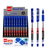 Ручка масляна Round Stic Ellott ET-386-50 синя Ручка масляна Round Stic Ellott ET-386-50 синя