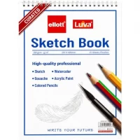 Альбом для ескізів А3 15 аркушів, 180 г/м² Sketch Book ETBZ-017-A3 верхня спіраль Альбом для ескізів А3 15 аркушів, 180 г/м² Sketch Book ETBZ-017-A3 верхня спіраль