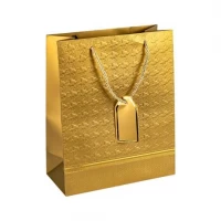 Пакет подарунковий 26х32х12см із рельєфним тисненням GOLD HL-2019 Пакет подарунковий 26х32х12см із рельєфним тисненням GOLD HL-2019
