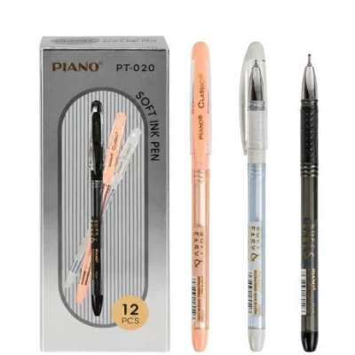 АКЦІЯ! Ручка масляна Classic PIANO PT-020 синя АКЦІЯ! Ручка масляна Classic PIANO PT-020 синя