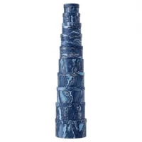 Набір подарункових коробок 10шт круглих 2816-2-Blue