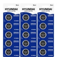 Батарейка HYUNDAI CR2025 Blister 5 7019592