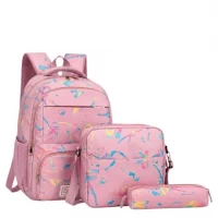Рюкзак шкільний із сумкою та пеналом BB-626 PURPLE