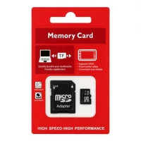 Карта пам'яті microSD 16ГБ з SD-адаптером AD26-56