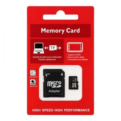 Карта пам'яті microSD 16ГБ з SD-адаптером AD26-56