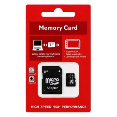 Карта пам'яті microSD 64ГБ з SD-адаптером AD26-58