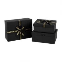 Набір подарункових коробок 3шт 7023-46-Black