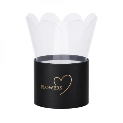 Коробка для квітів 10*10*8см 1007-Black
