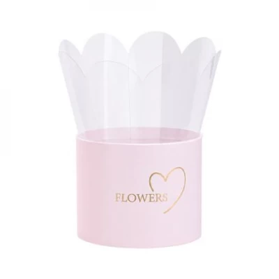 Коробка для квітів 10*10*8см 1007-White