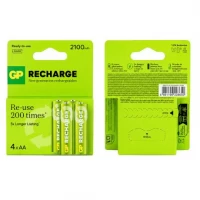 Акумулятор ААА GP 2100mAh NiMH 1,2V ReCyko GP-228650
