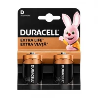 Батарейка Duracell лужна D/LR20/MN1300 2шт 6409611 Батарейка Duracell лужна D/LR20/MN1300 2шт 6409611