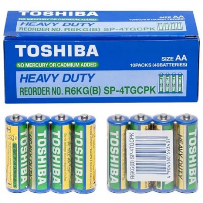 Батарейка Toshiba R6KD SP-4TGTE 593437/152595