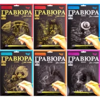 Гравюра А4 Danko Toys 297*210мм ГР-А4-05с Гравюра А4 Danko Toys 297*210мм ГР-А4-05с