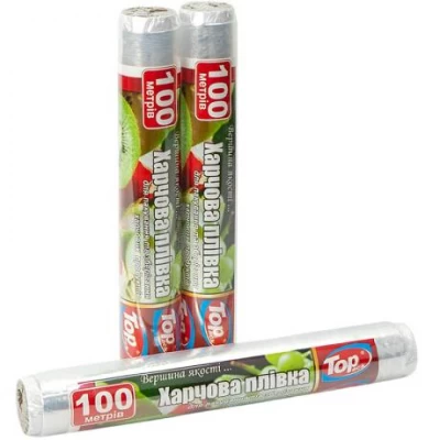 Плівка харчова 29см*100м 7мкм (POL) Top Pack