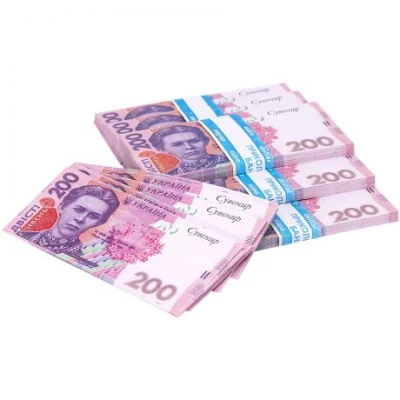 Сувенірна купюра 200 гривень