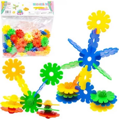 Конструктор Puzzle blocks Ромашки з кулькою HL6008