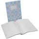 Книга канцелярська А4 Графіка 96арк., клітинка, офсет, скоба КН4496К