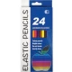 Олівці 24 кольори еластичні Luminoso elastico С CR755-24