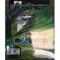 Шнур Power Pro 0.16mm зел (Китай)