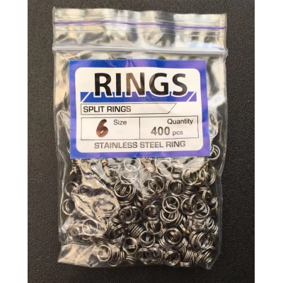 Заводное кольцо Rings #6 (400шт.)