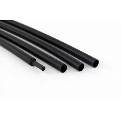Термоусадочная трубка Ø1.5mm Черная 1метр