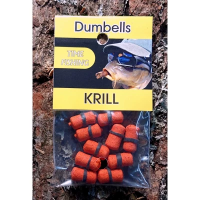 Мини-бойлы TimeFishing dumbells Криль 7*14 (10шт.)