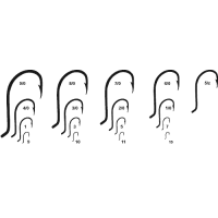 Крючки Kalipso №1 (100шт)