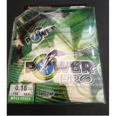 Шнур Power Pro 0.18mm зел (Китай)