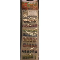 Набор мормышек Midas Литаякрашеная (100шт.)