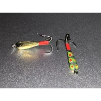 Чертик паяный Mildas Овсинка gold (50шт.) 0.20g