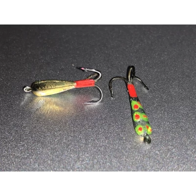 Чертик паяный Mildas Овсинка gold (50шт.) 0.20g Чертик паяный Mildas Овсинка gold (50шт.) 0.20g