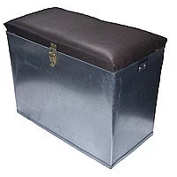 Ящик зимний метал большой с перегородкой