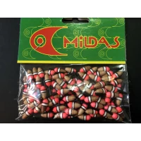 Поплавок зимний Mildas #1 коричневый  (100шт)